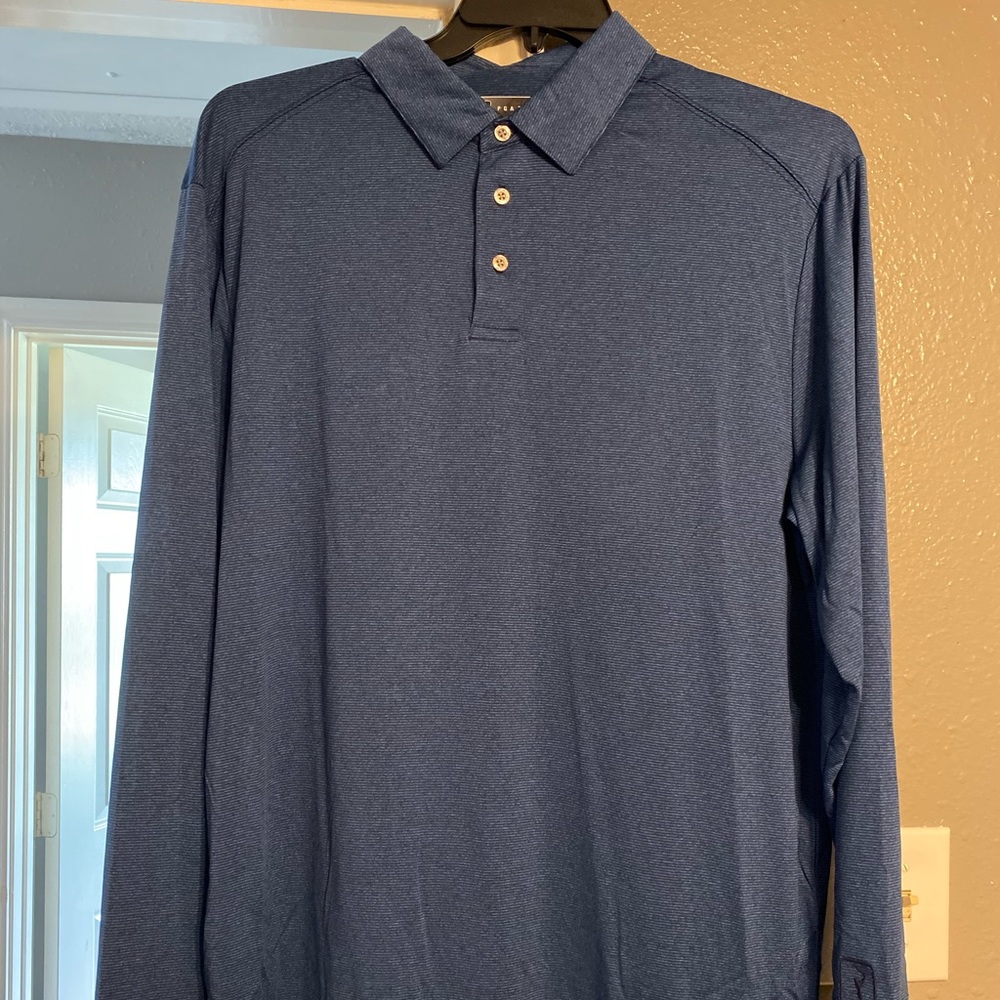 PGA long sleeve performance polo